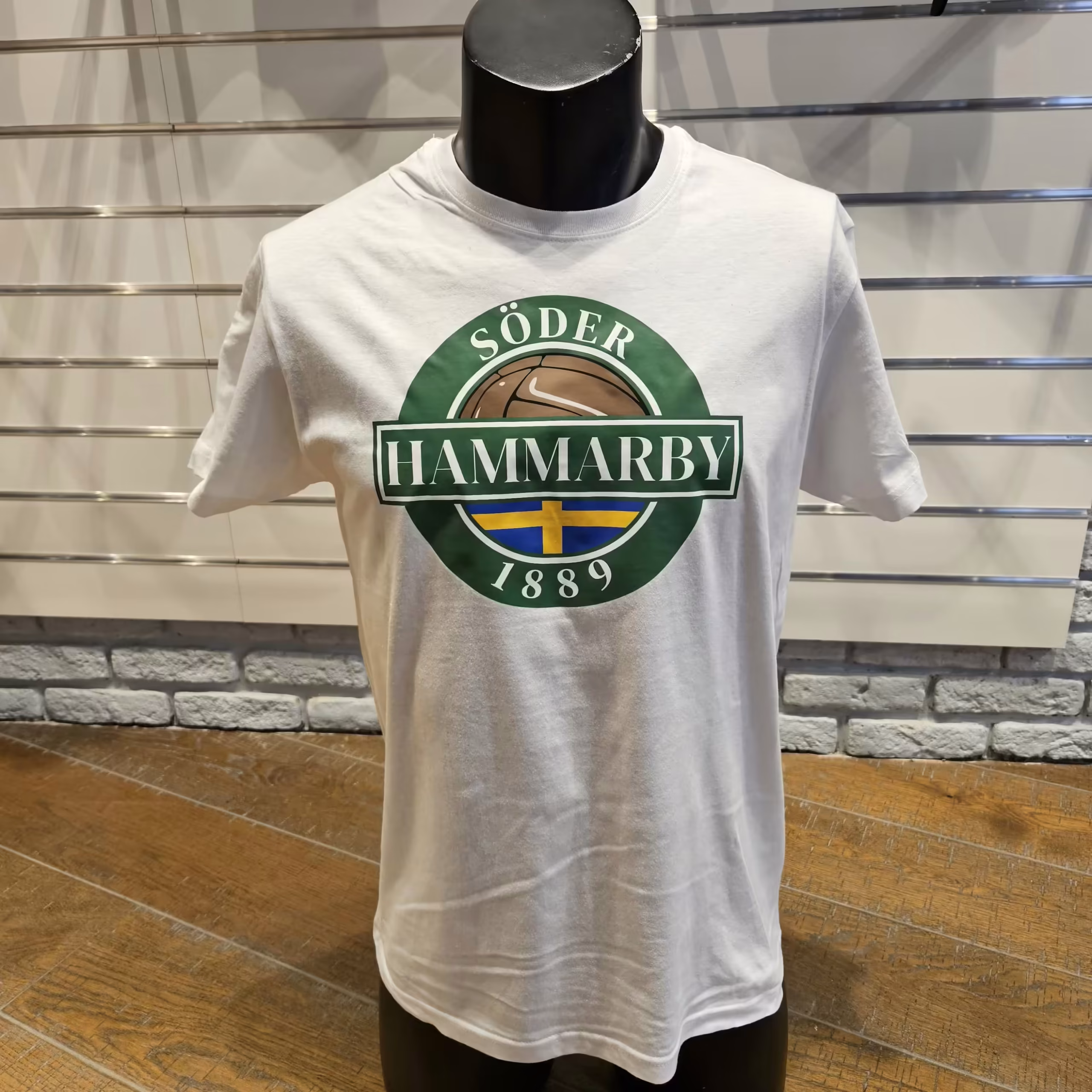 T-shirt Söder Hammarby stor logga