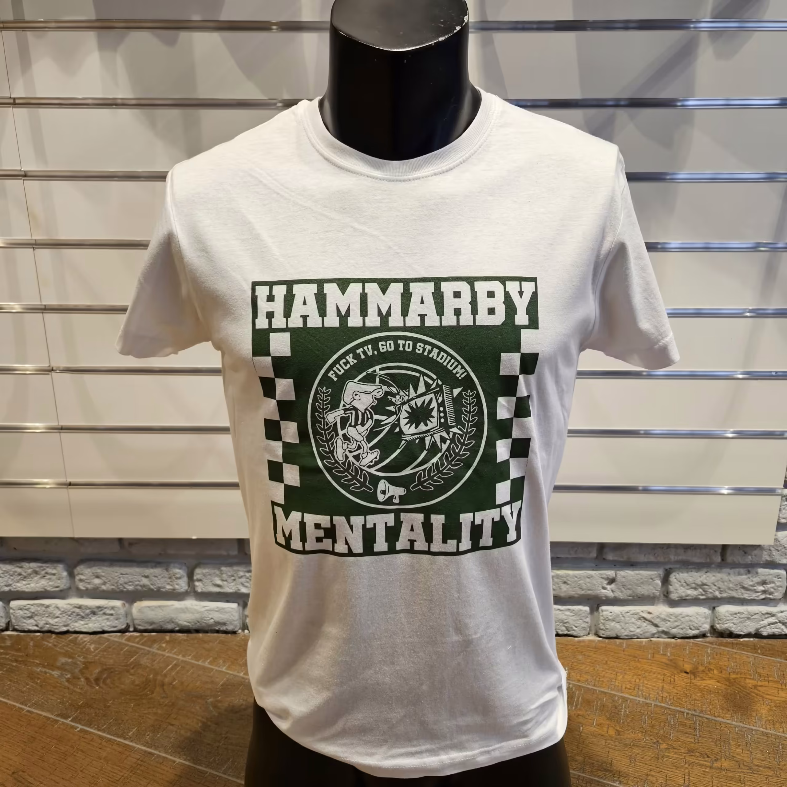 T-shirt Hammarby Mentality Vit