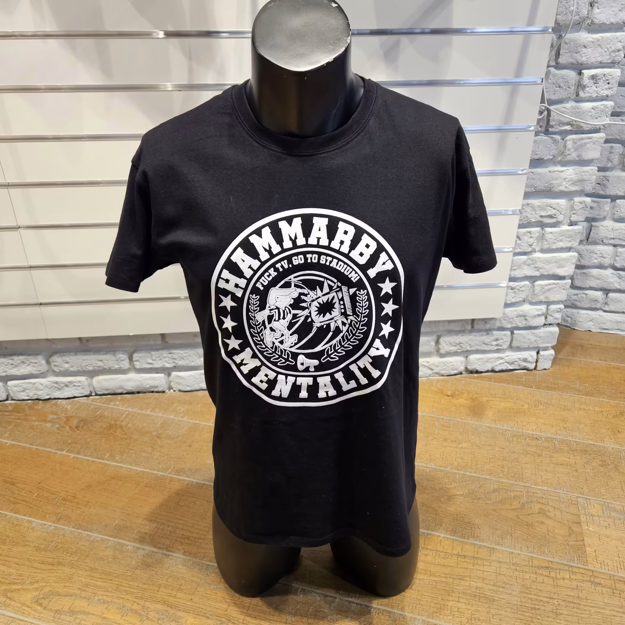 T-shirt Hammarby Mentality Svart, Grön