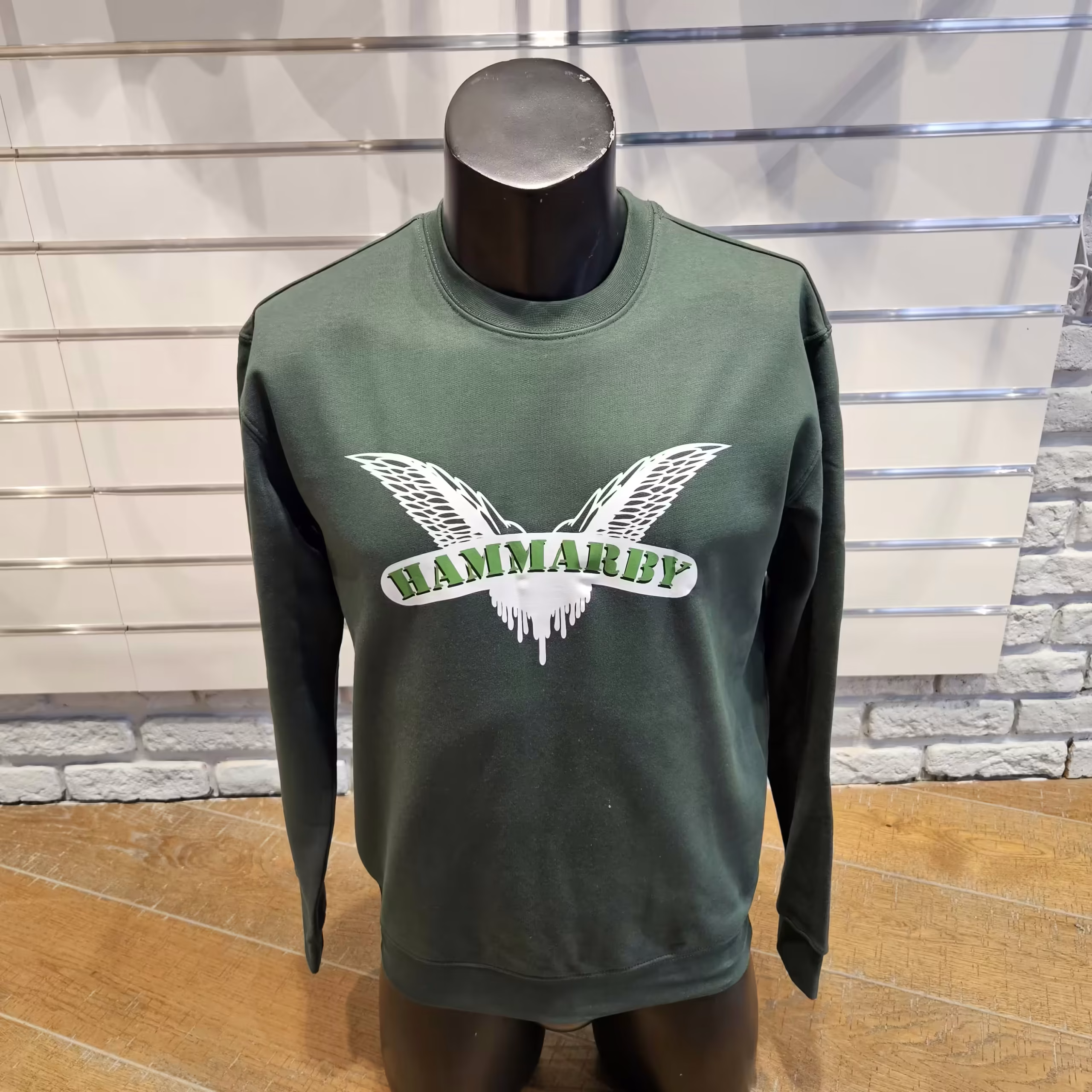 Tröja Hammarby Vingar Grön
