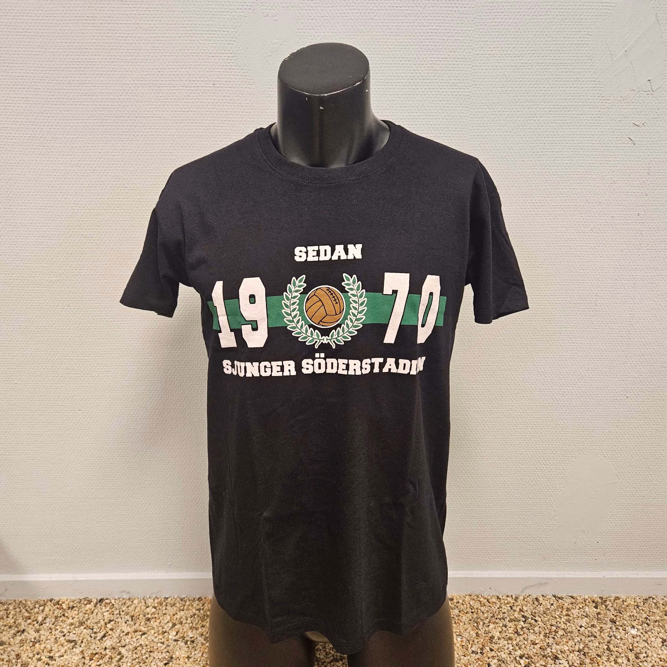 T-shirt Sedan 1970 Svart