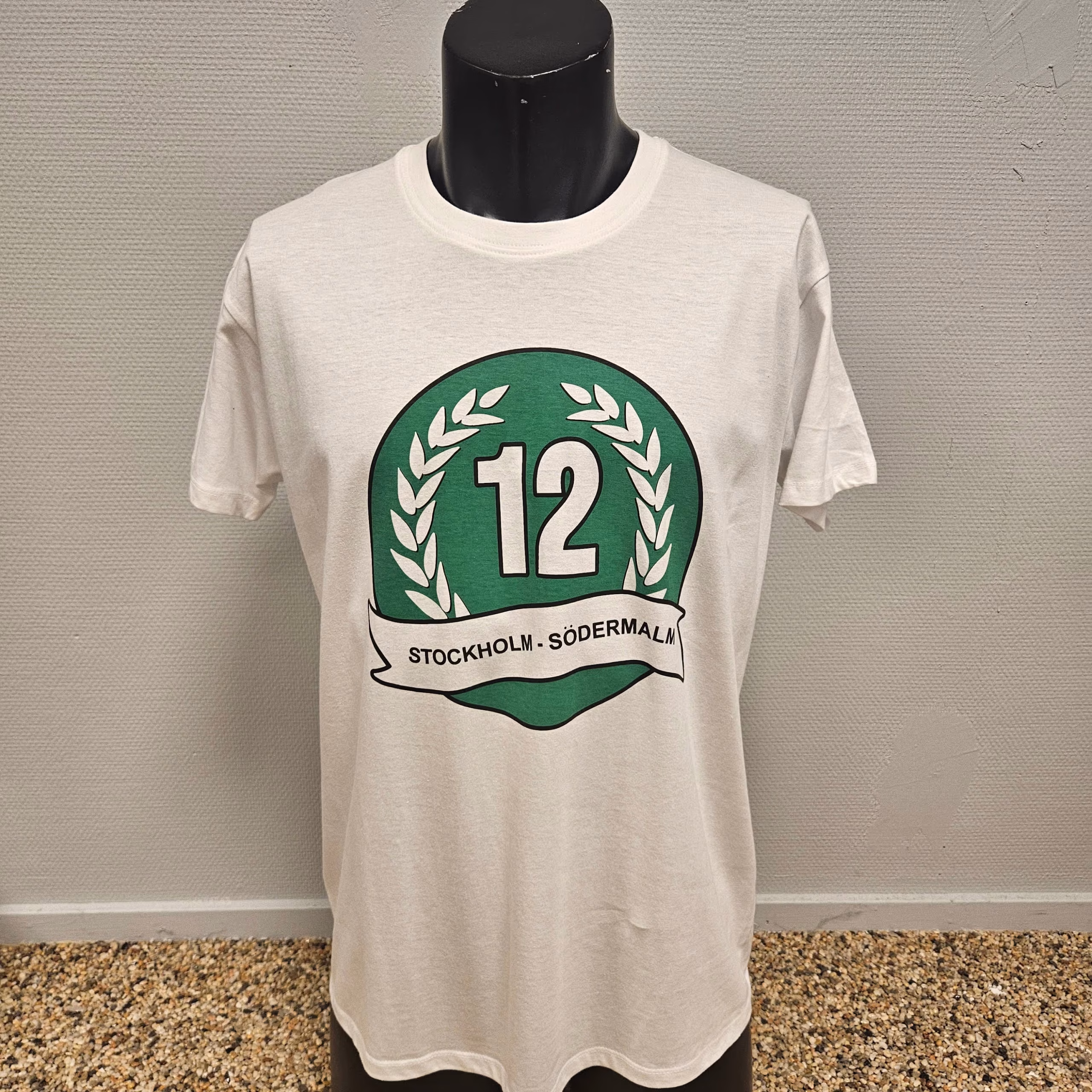 T-shirt 12 Södermalm Vit