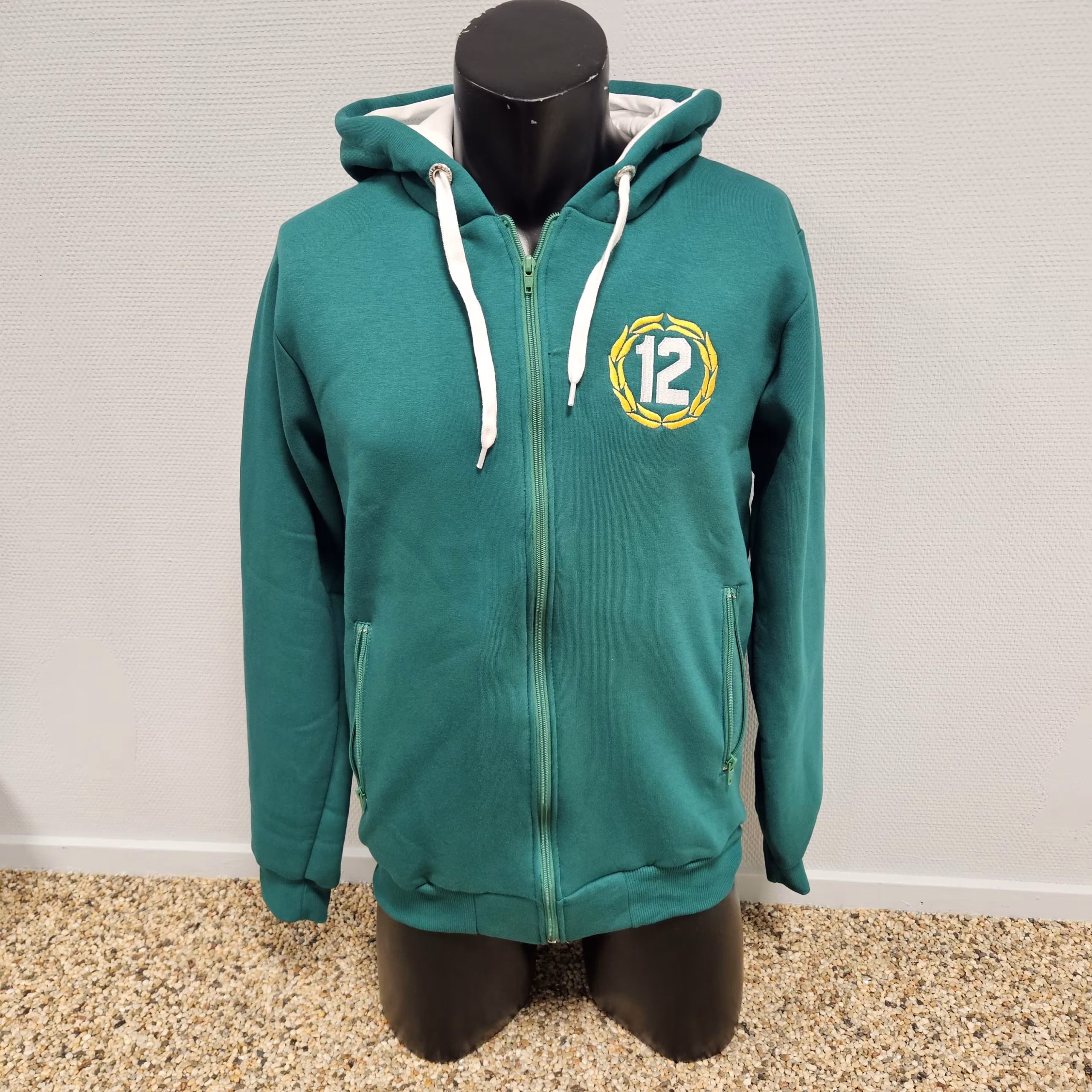 Hoodie 12 Ljusgrön