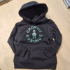 Hoodie Barn Grönvit Busunge Svart